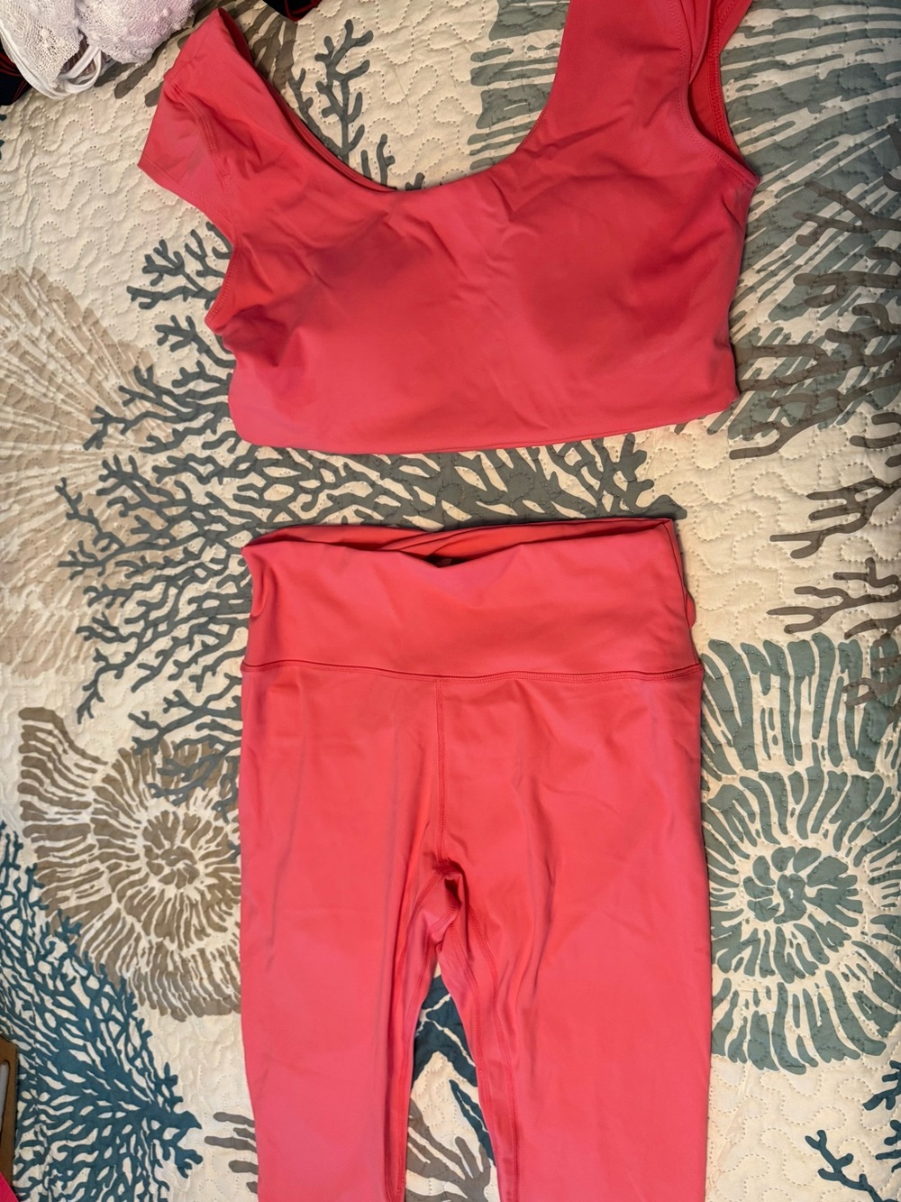 Kimberly Alexandra Pink Swim Top - Large